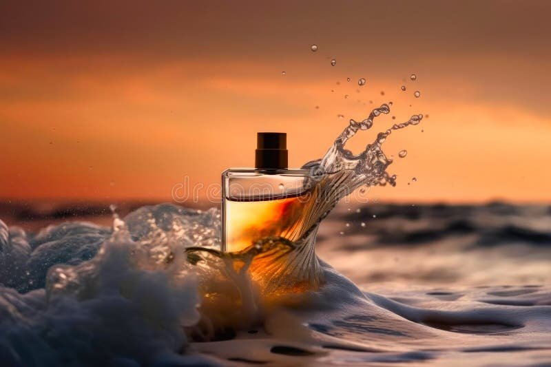 atardecer en la playa con aroma a mar