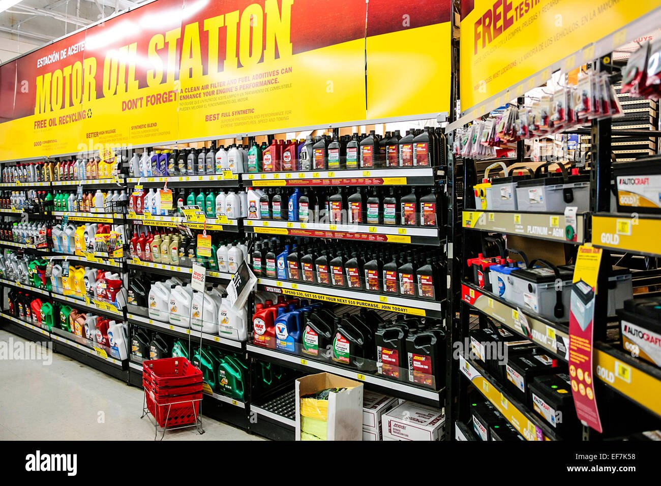 auto parts store with variety of products