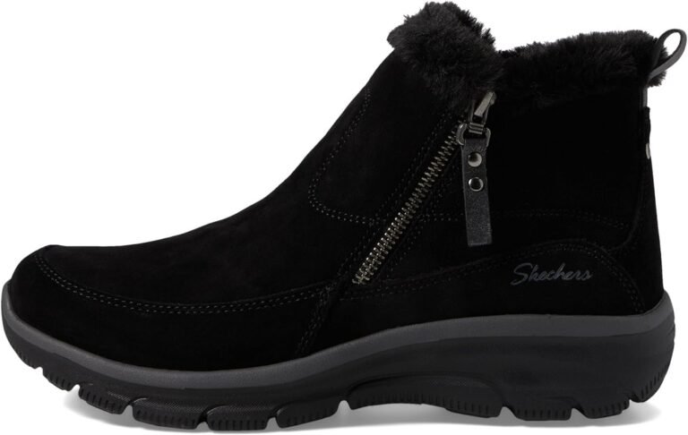 Skechers Ankle Boots with Zip for Stylish Comfort