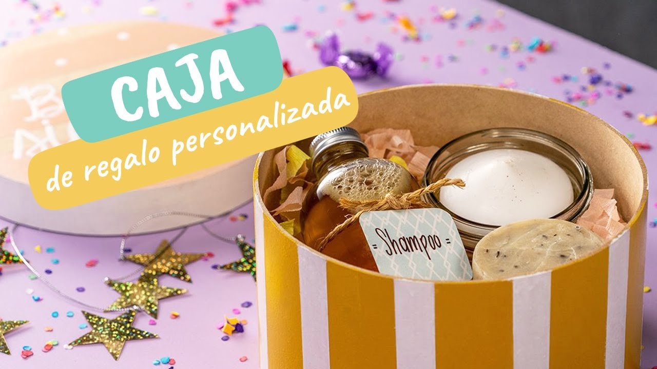 caja de regalo personalizable con sorpresas