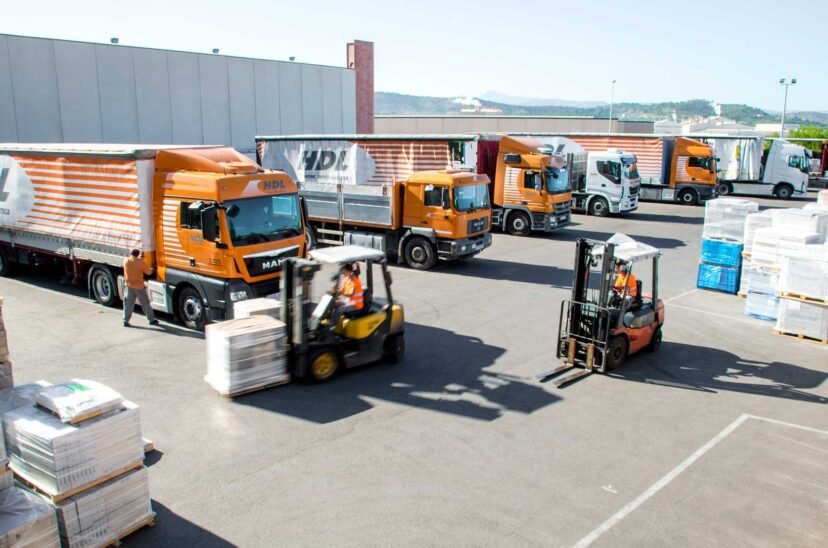 camion de entrega de home depot rapido