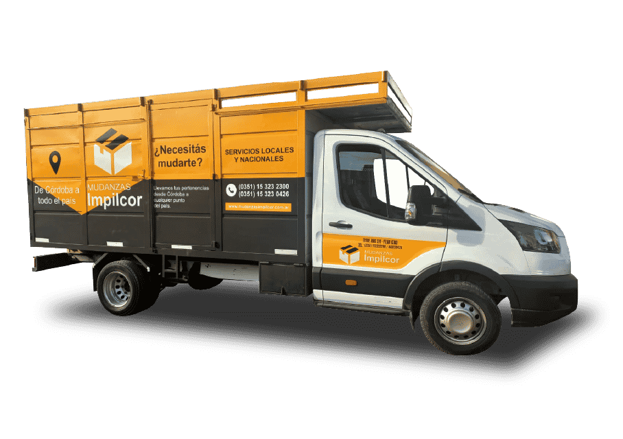 camion de mudanzas en mira mesa