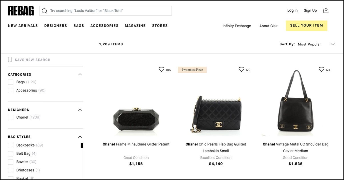 chanel products being purchased online safely