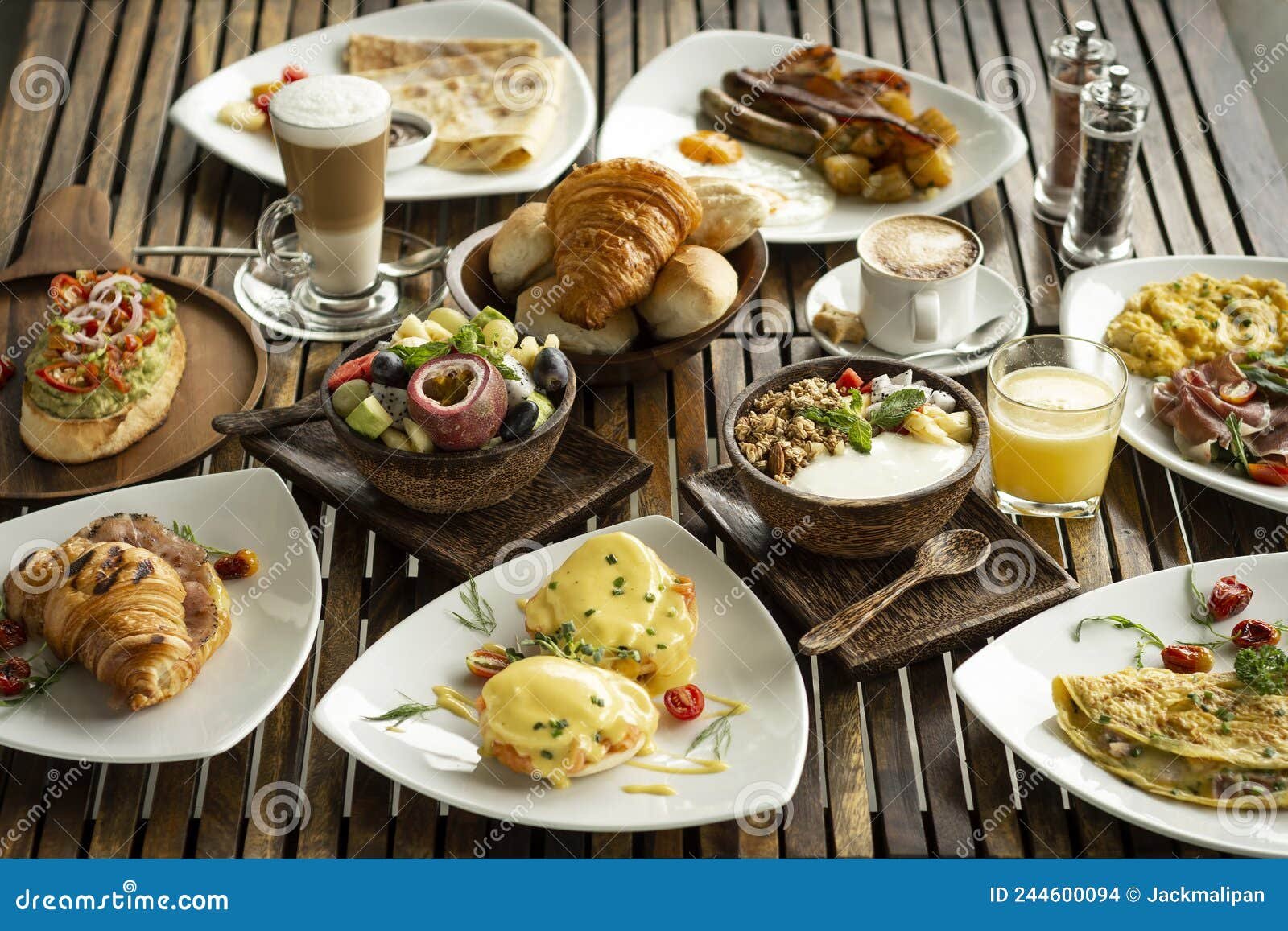 cocina gourmet en sur la table