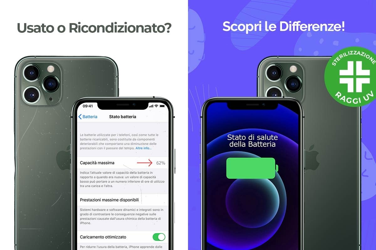 comparacion entre productos apple nuevos y reacondicionados