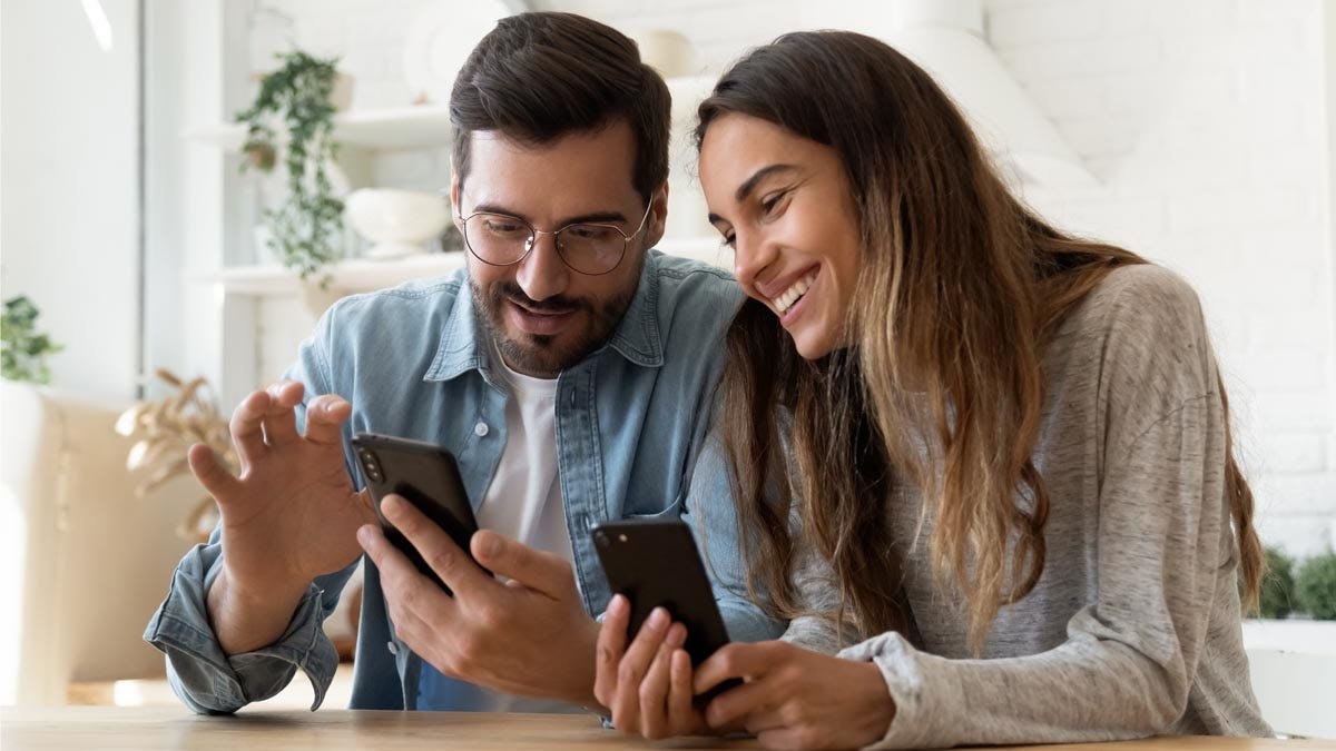 compartiendo datos con un amigo por internet