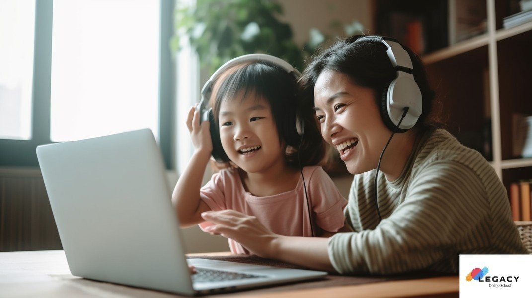 conductor aprendiendo en linea con ordenador