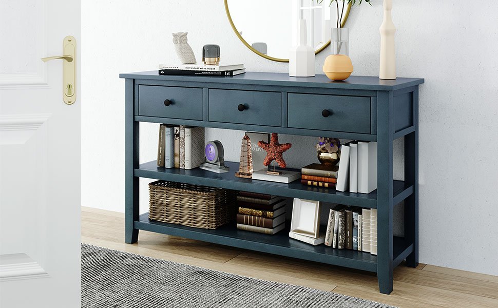 consola de estilo mediados de siglo