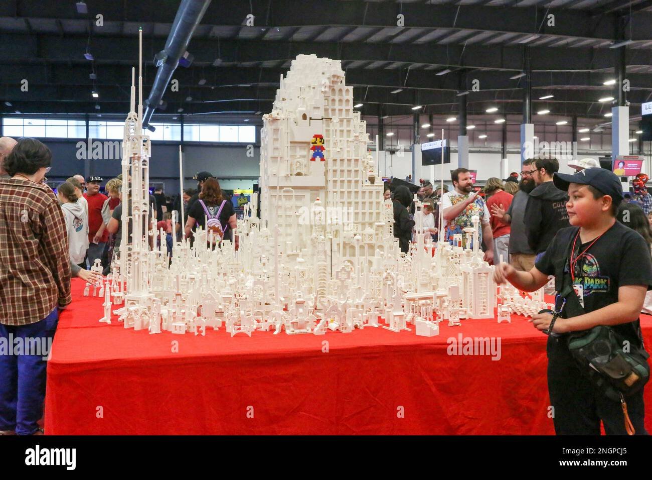 construcciones de ladrillos en brick fest live