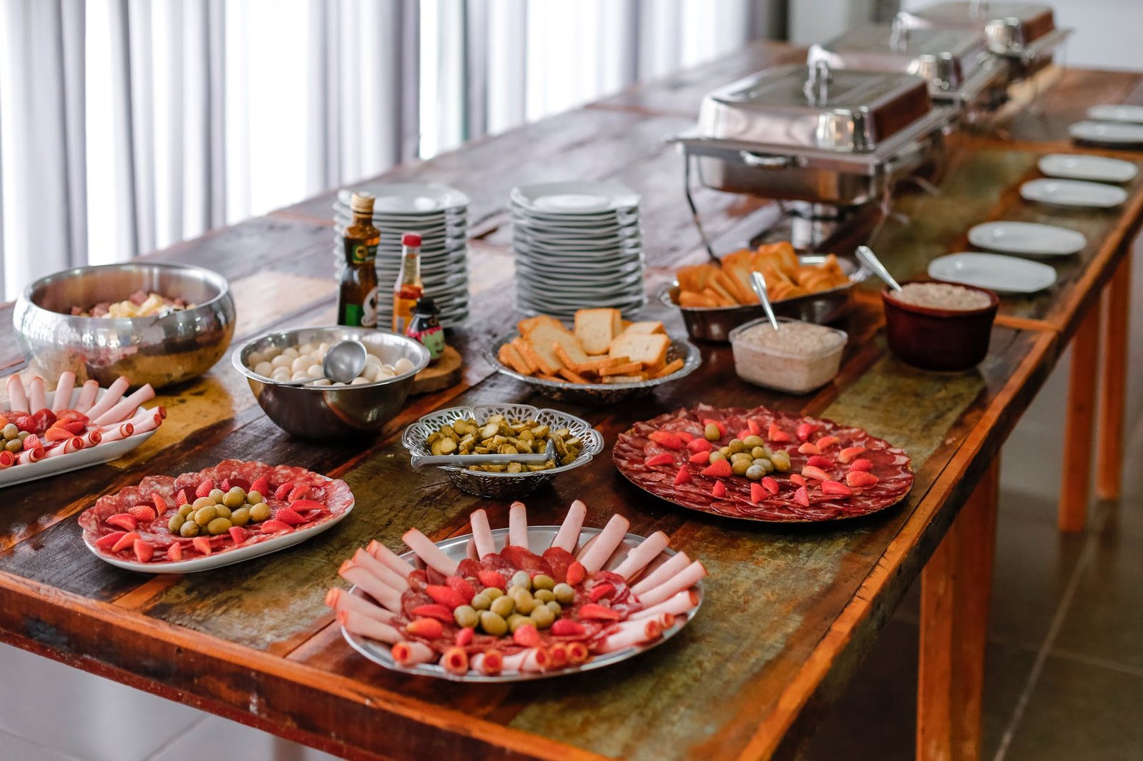 delicious catering spread perfect for events