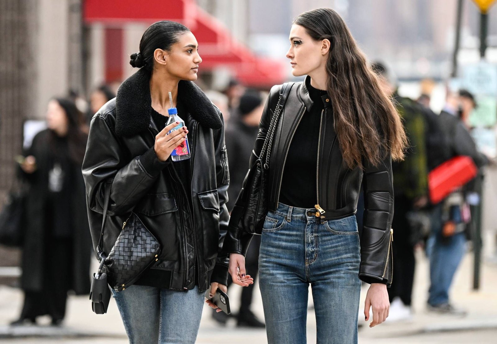 desfile de moda en las calles de nueva york