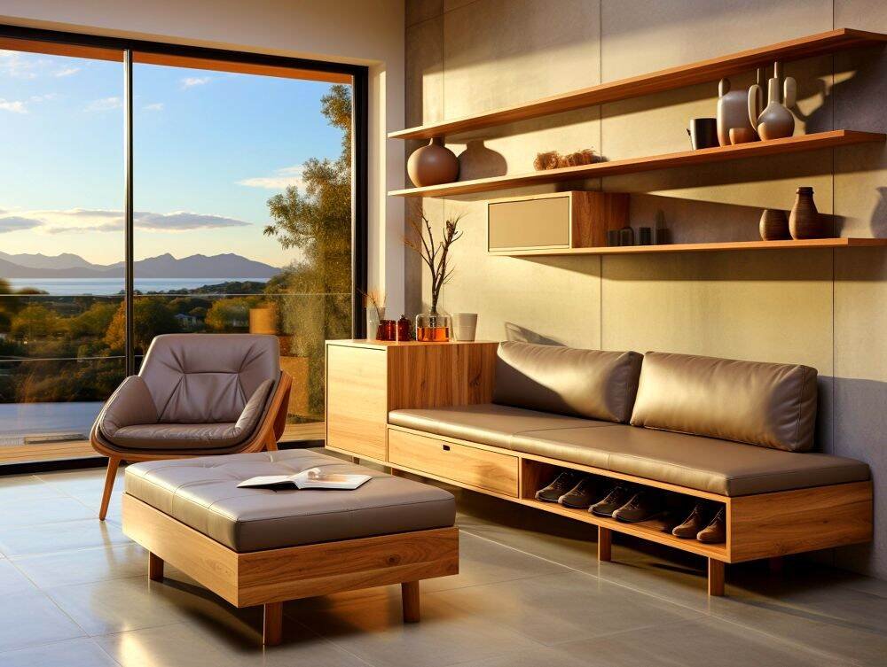 elegantes muebles modernos para el hogar 1