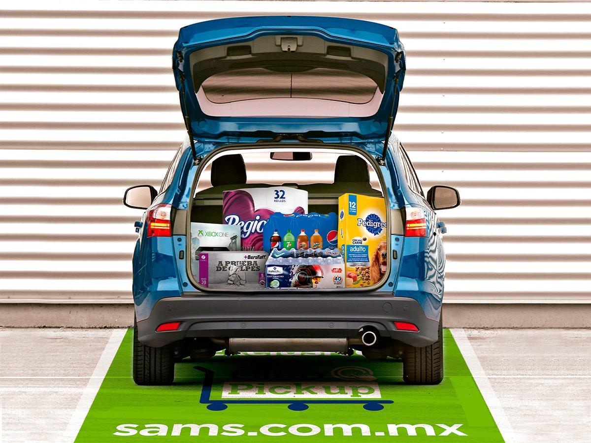 entrega rapida de compras en sams club