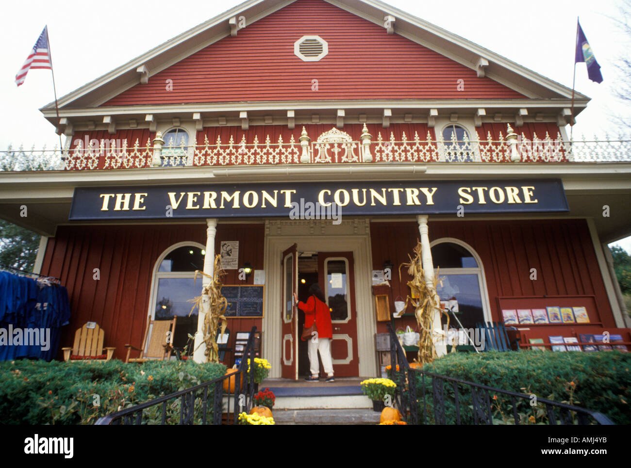 fachada de la tienda vermont country store