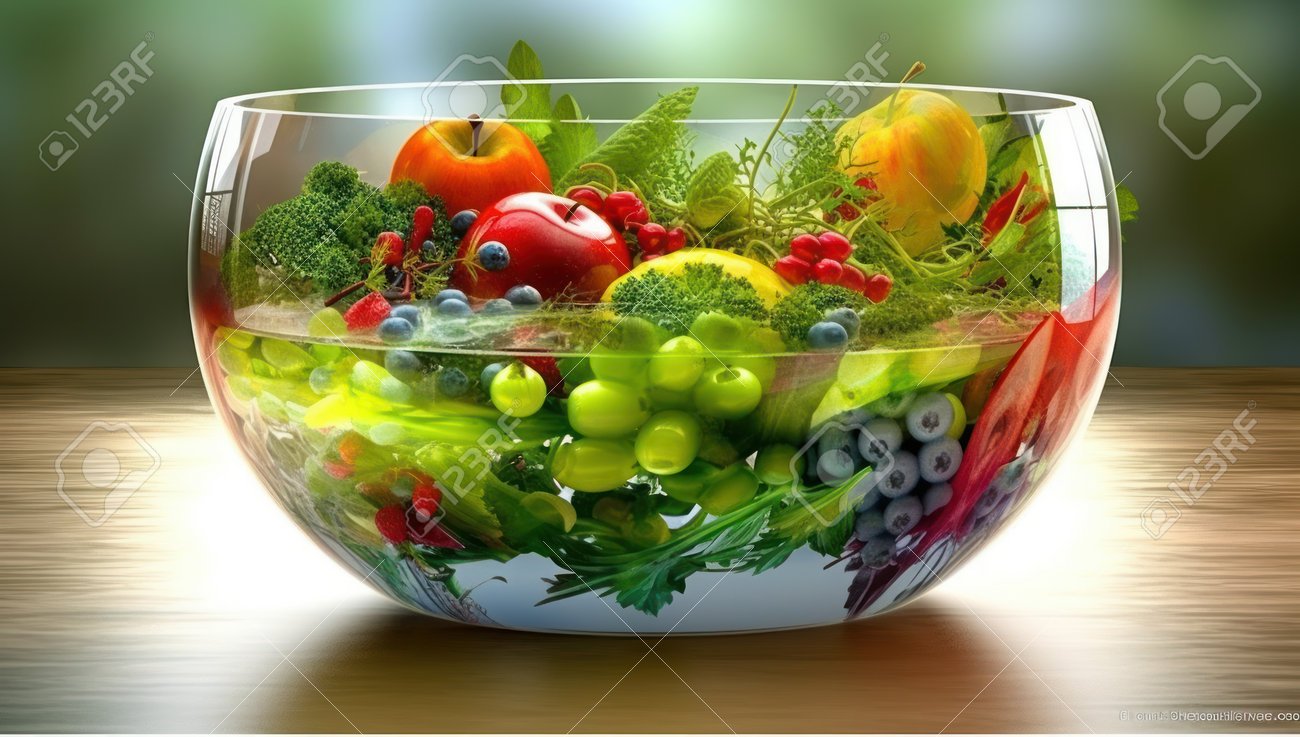 frutas y verduras variadas en una mesa