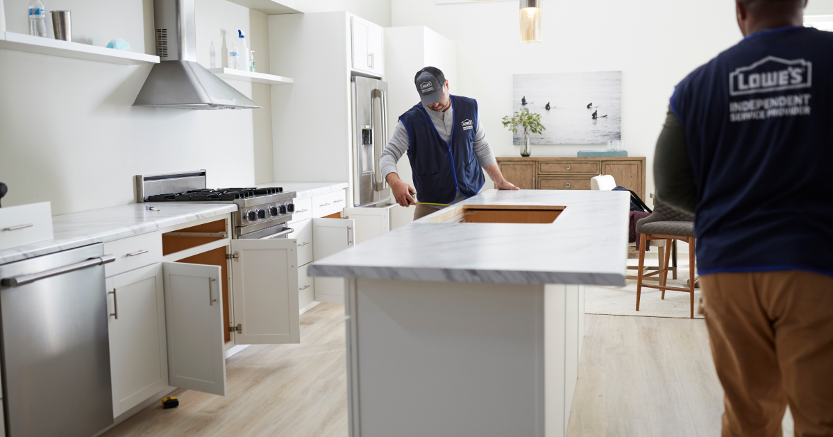 instalacion de muebles de lowes a domicilio