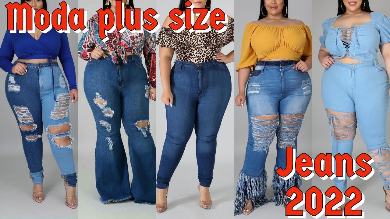 jeans de tallas grandes para mujer
