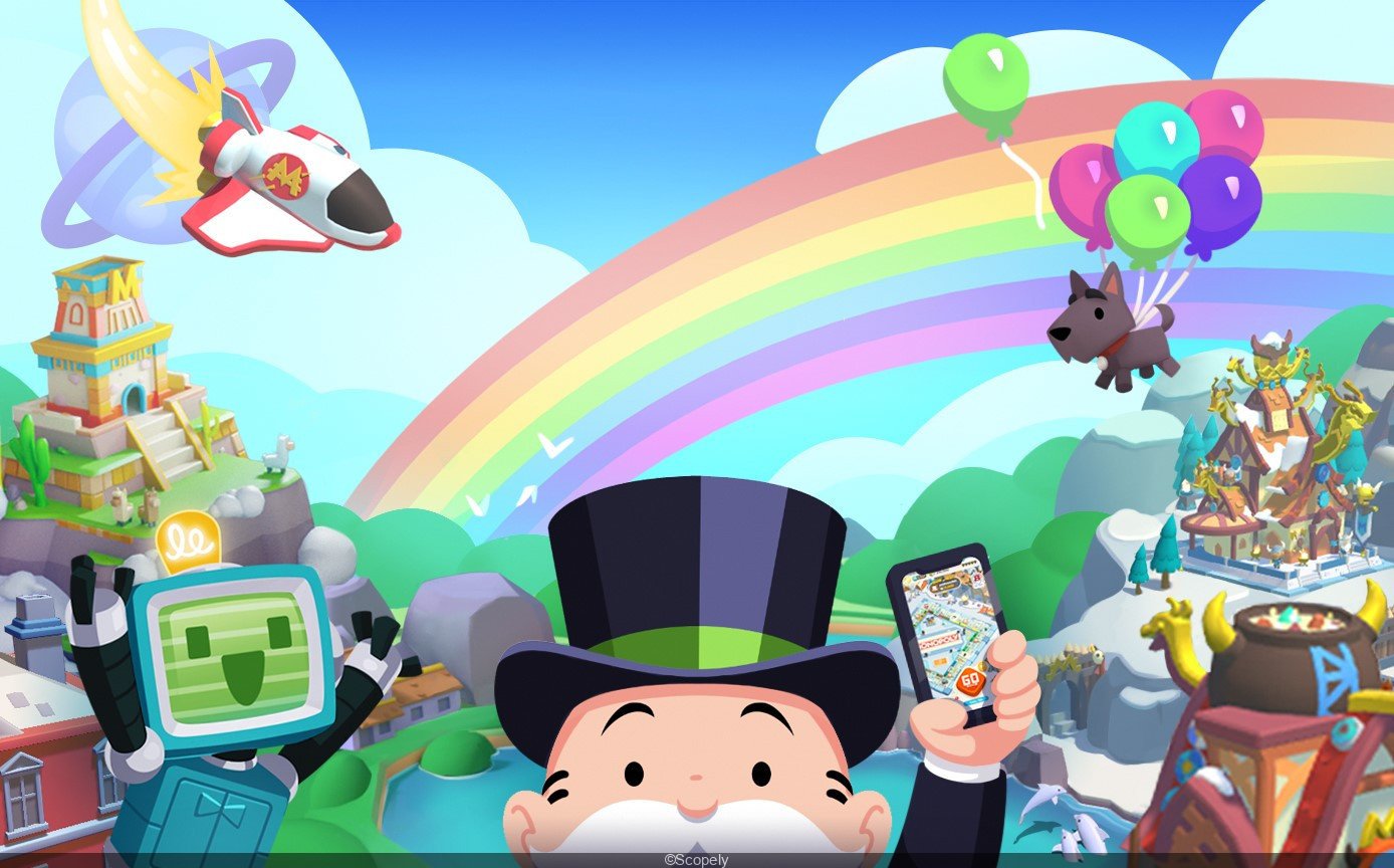 jugando monopoly go en linea por dinero