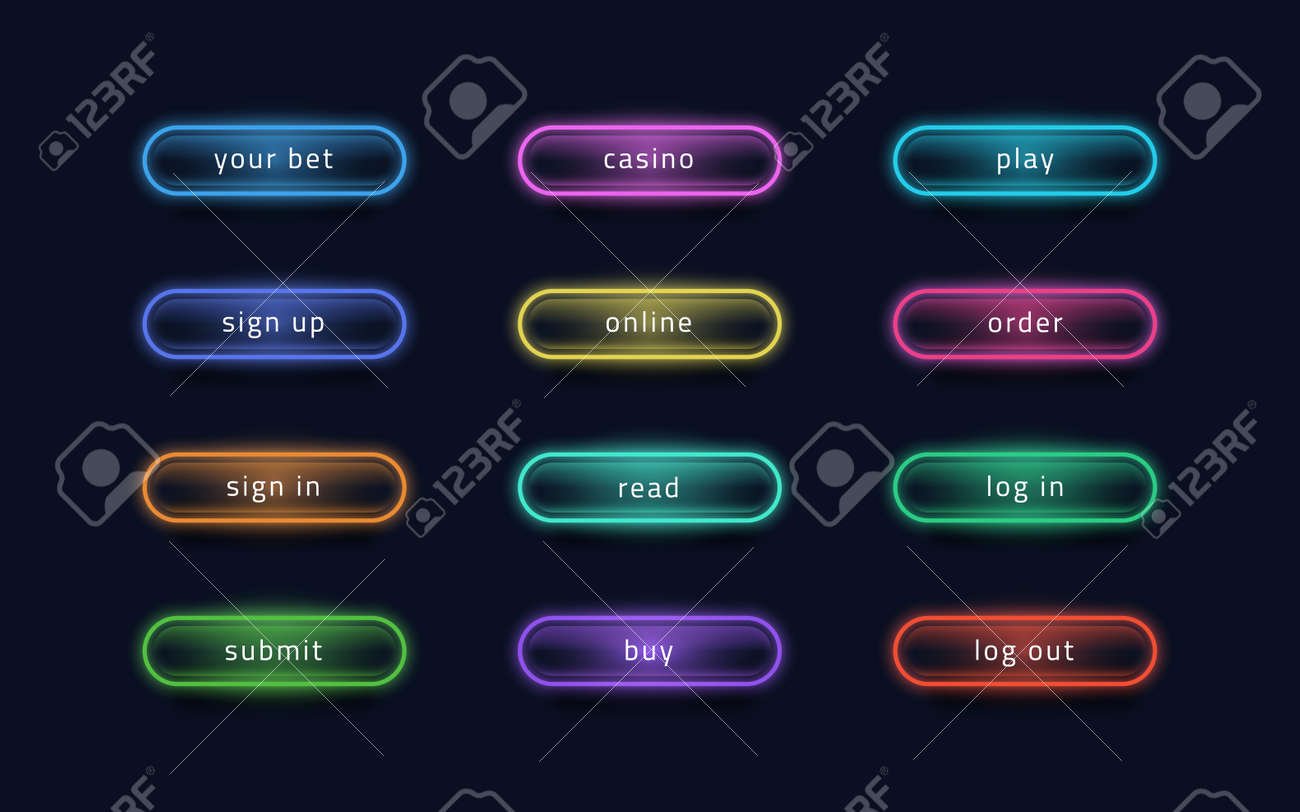 luces brillantes de un casino virtual