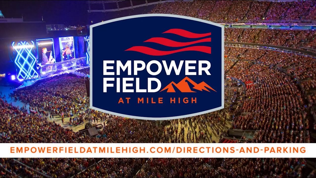 mapa del estacionamiento en empower field