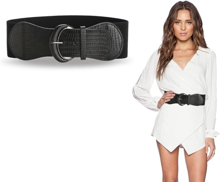 Wide Elastic Belts for Dresses: Stylish and Comfortable
