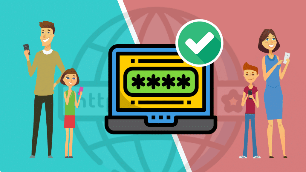 persona navegando de forma segura online