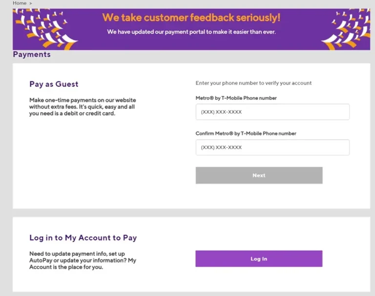 Metro PCS Customer Service: Pay My Bill Easily