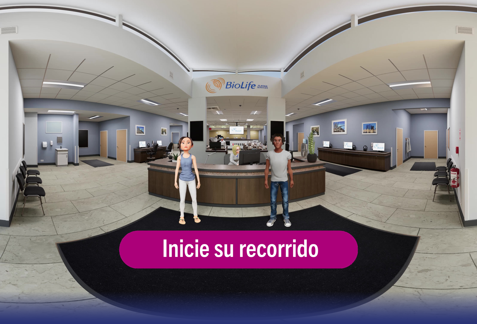 personas donando sangre en biolife plasma services