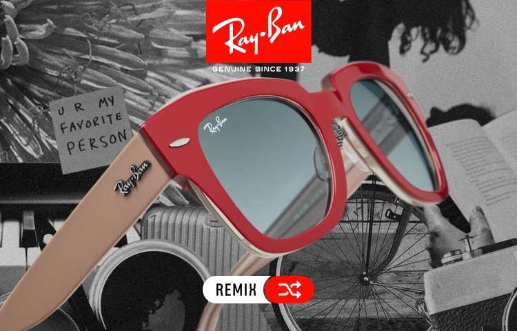 ray ban sunglasses with custom design