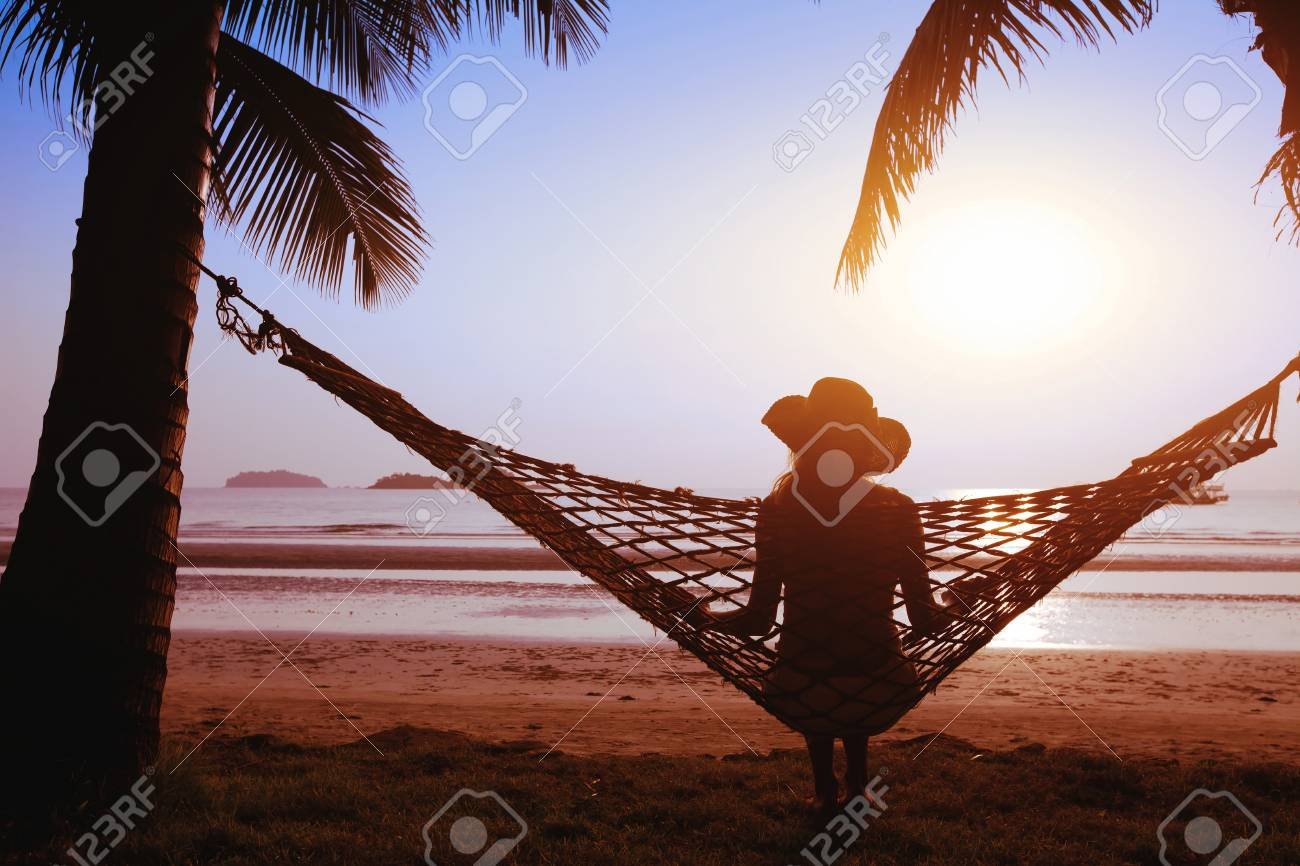 relax en una playa paradisiaca