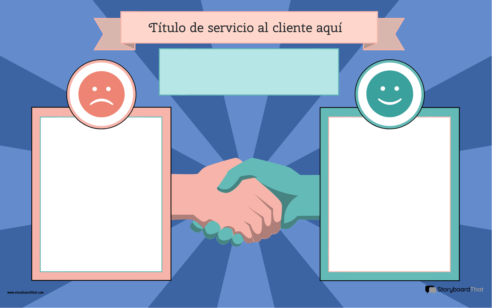 representacion visual de servicio al cliente amigable