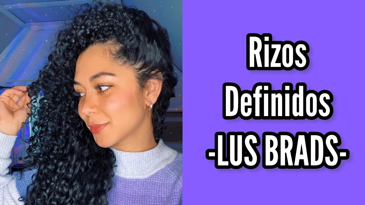 rizos perfectos con productos lus brands