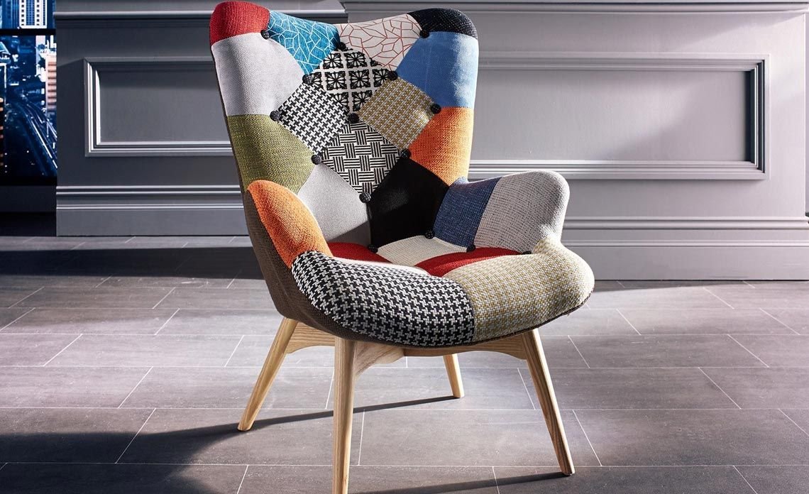 silla de diseno moderno en diferentes colores