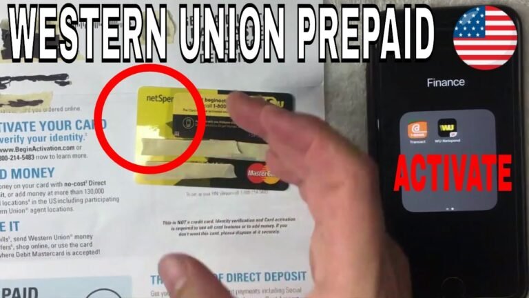 Western Union WU Prepaid Card: Convenient Financial Solution
