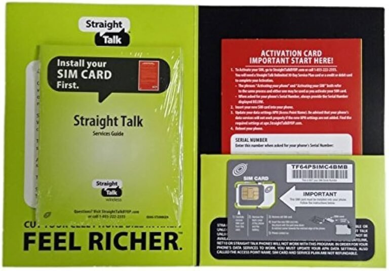 How Much Is a Straight Talk SIM Card? Pricing Details Inside