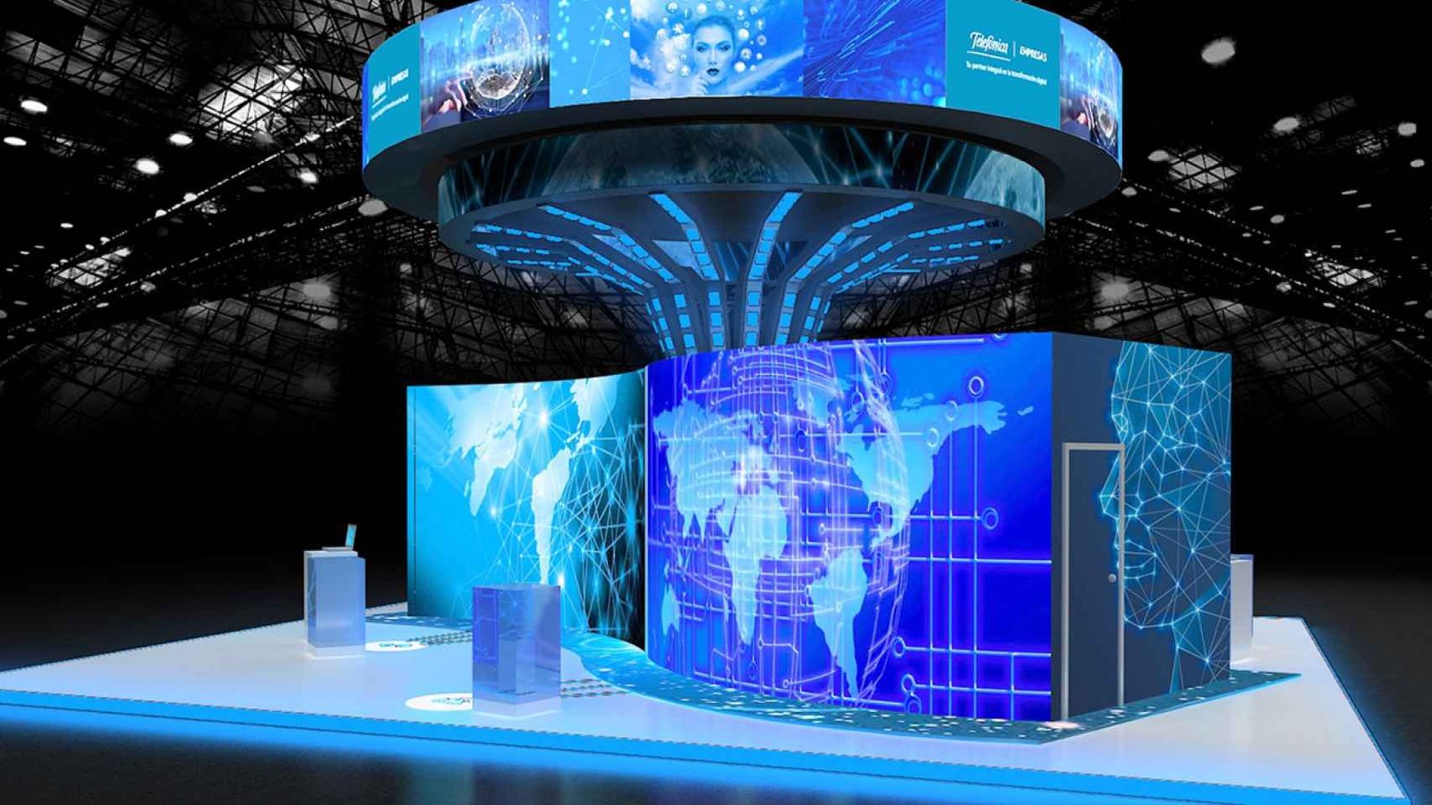 tecnologia innovadora en tienda del futuro