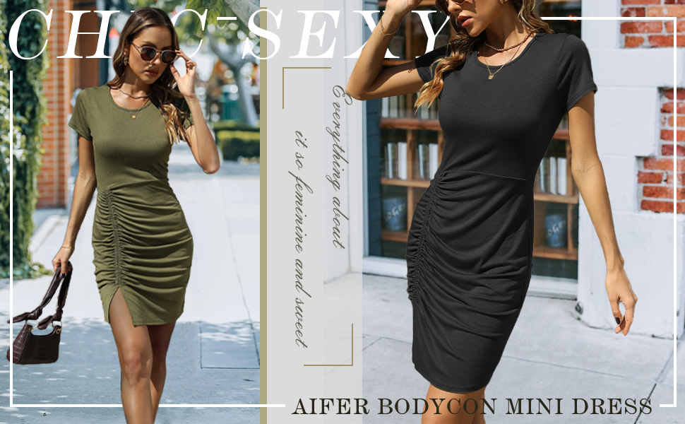 vestido mini oliva sweet jane versatil y elegante