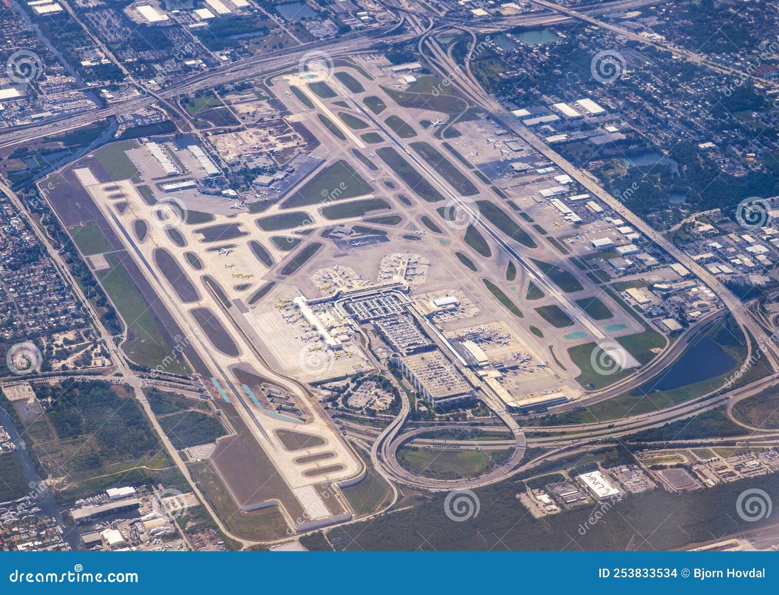 vista aerea del aeropuerto de fort lauderdale 1