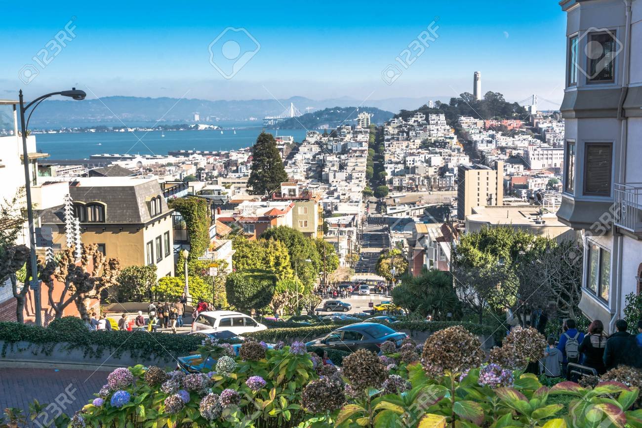 vista panoramica de san francisco desde arriba
