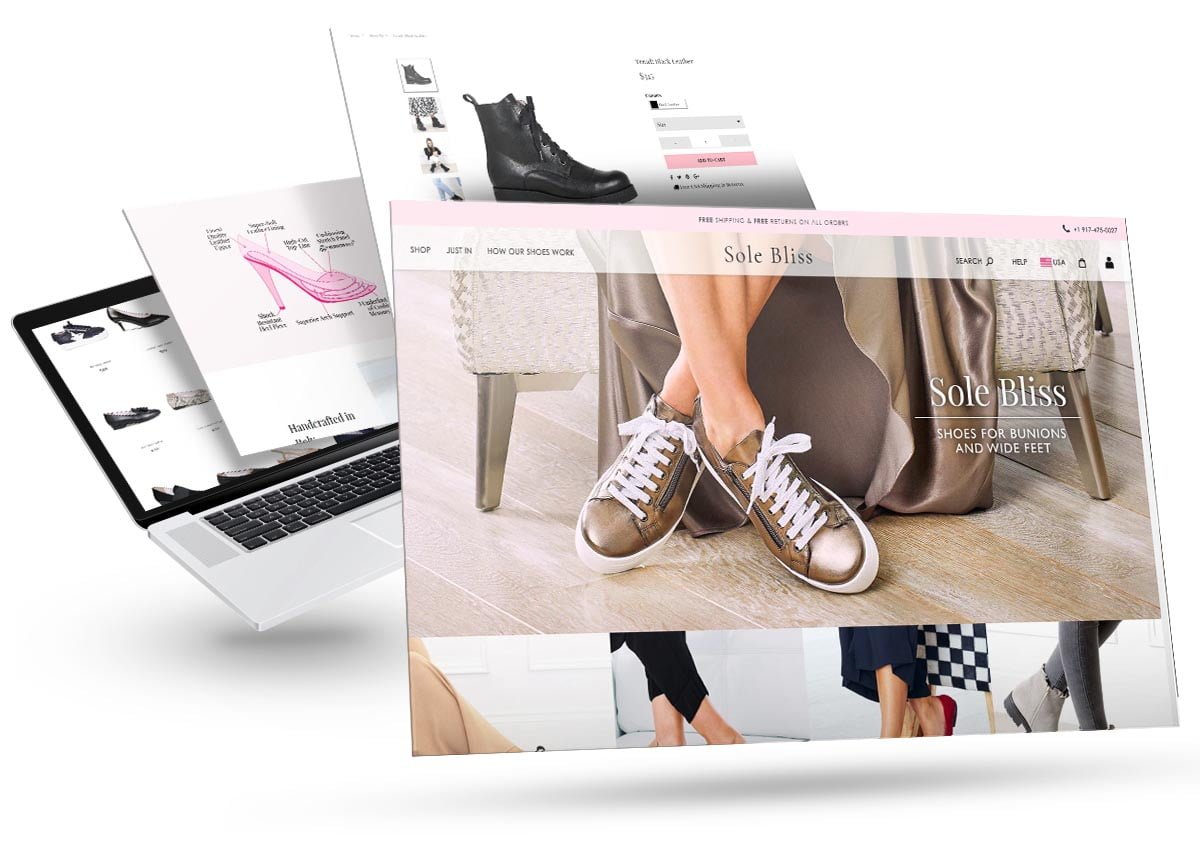 zapatos sole bliss en tiendas minoristas